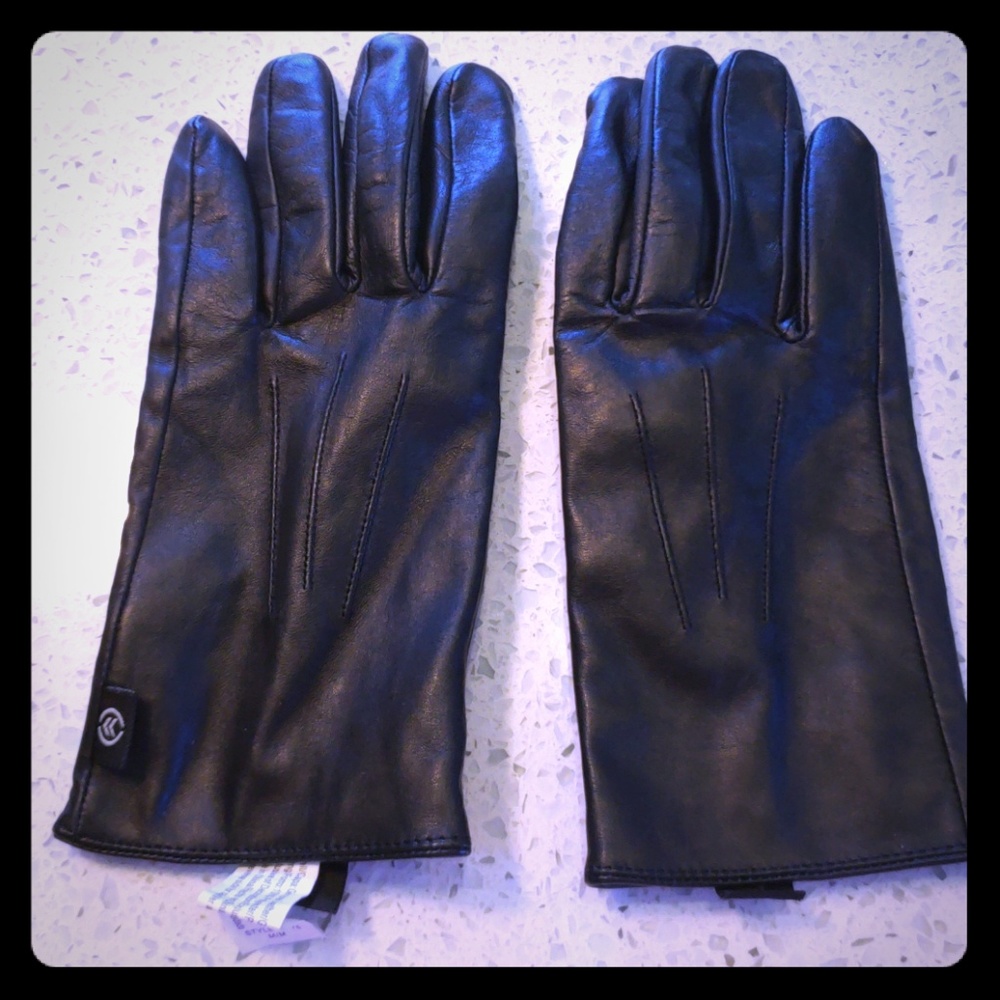 Leather Technology Compatible Driving Gloves - image 1
